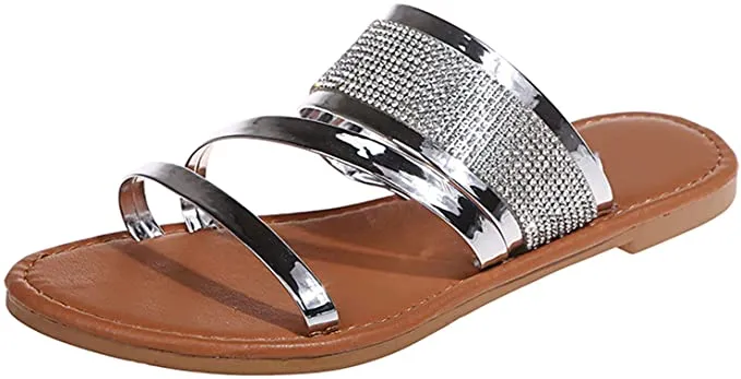 Women's Open Toe Slippers Comfort Lightweight  Casual Roman Shoes  Sandals