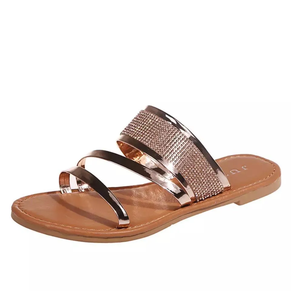 Women's Open Toe Slippers Comfort Lightweight  Casual Roman Shoes  Sandals
